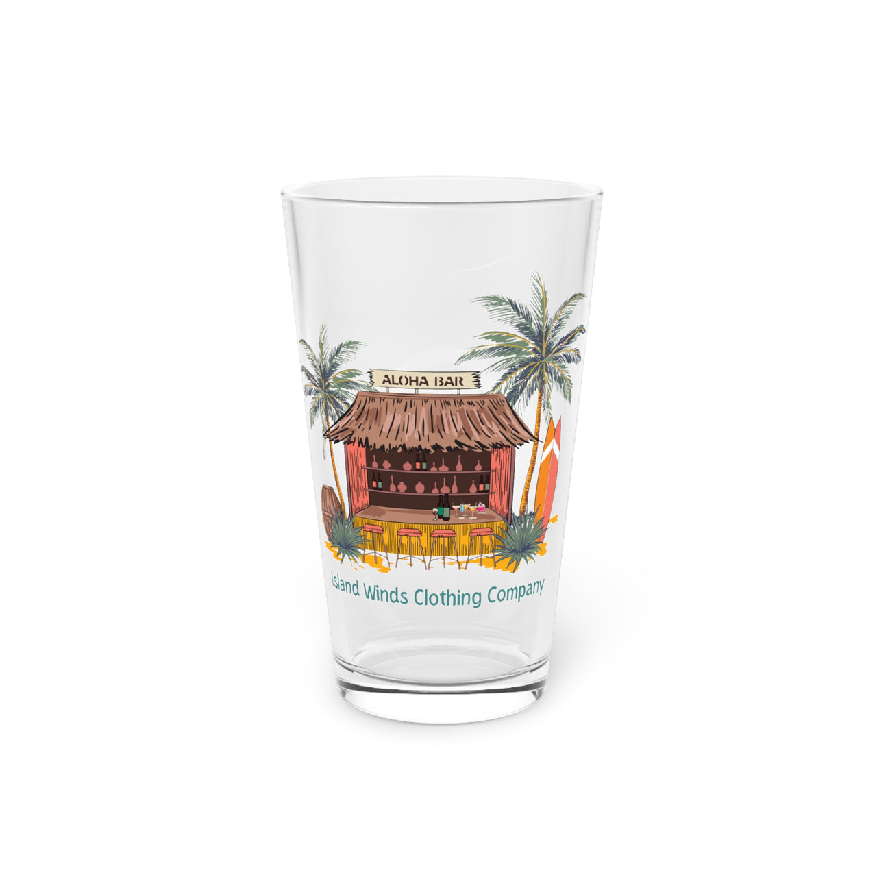 IWCC Pint Glass, 16oz Printify