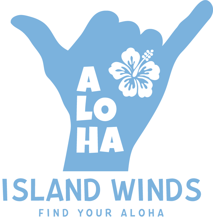 Island Winds Vinyl Decal Stickers Powder Blue Shakra Island Winds Clothing Company