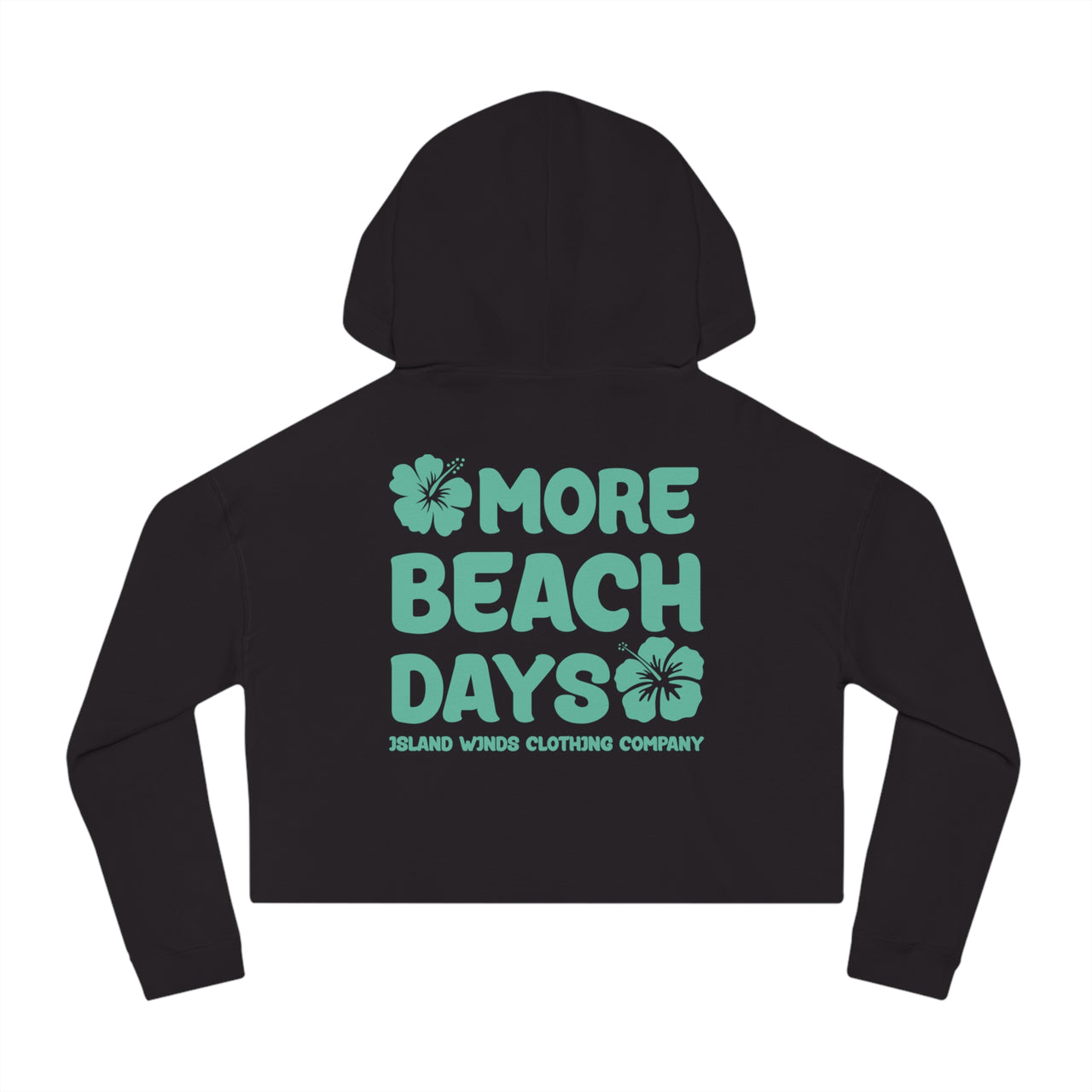 More Beach Days Cropped Hoodie Saltwater